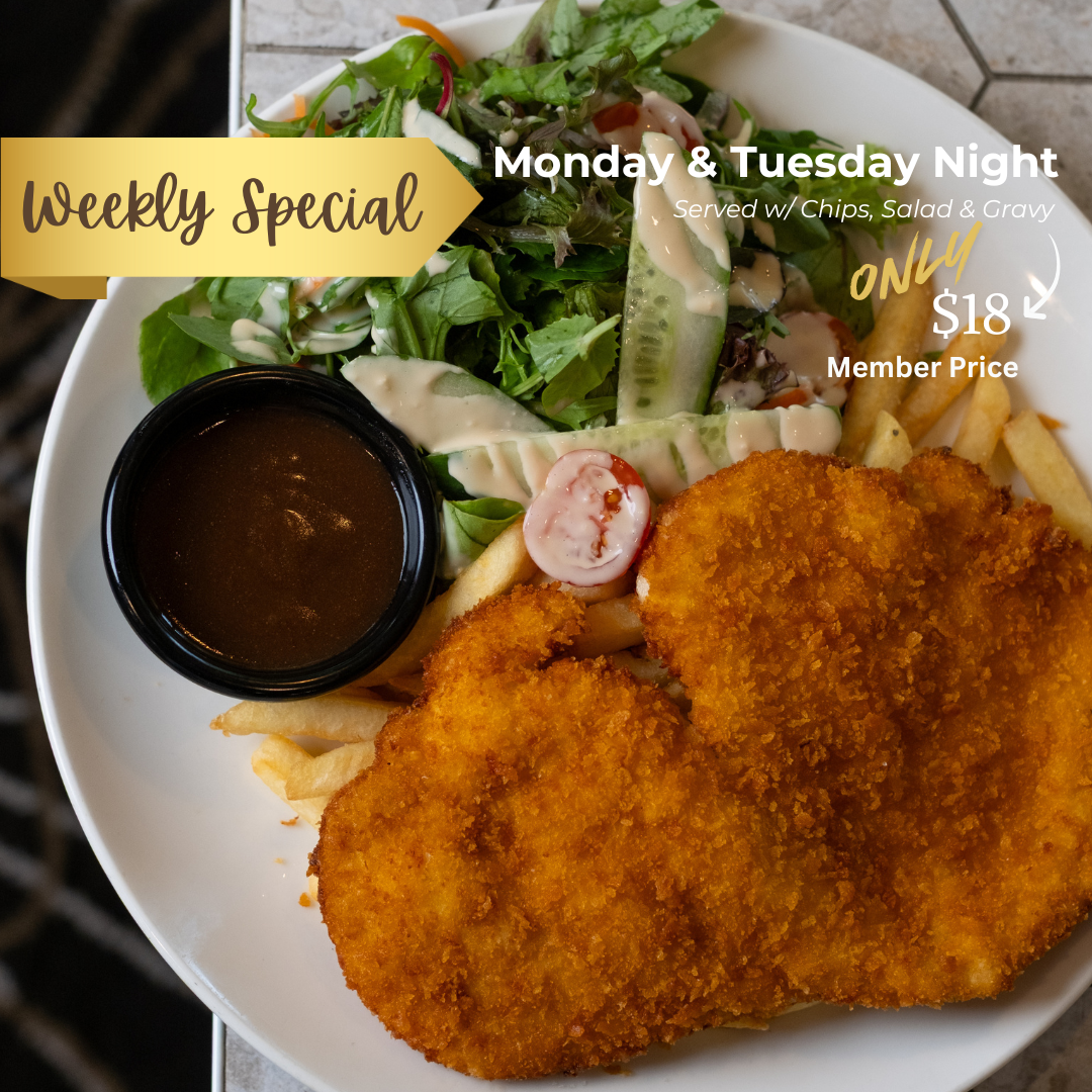 COE Monday and Tuesday Night Schnitzel FB POST
