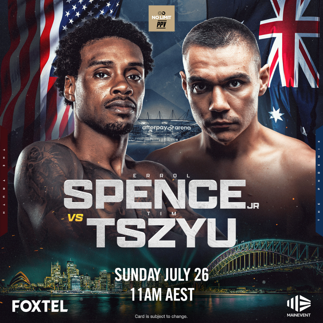 COE Tszyu v Spence July 26 FB
