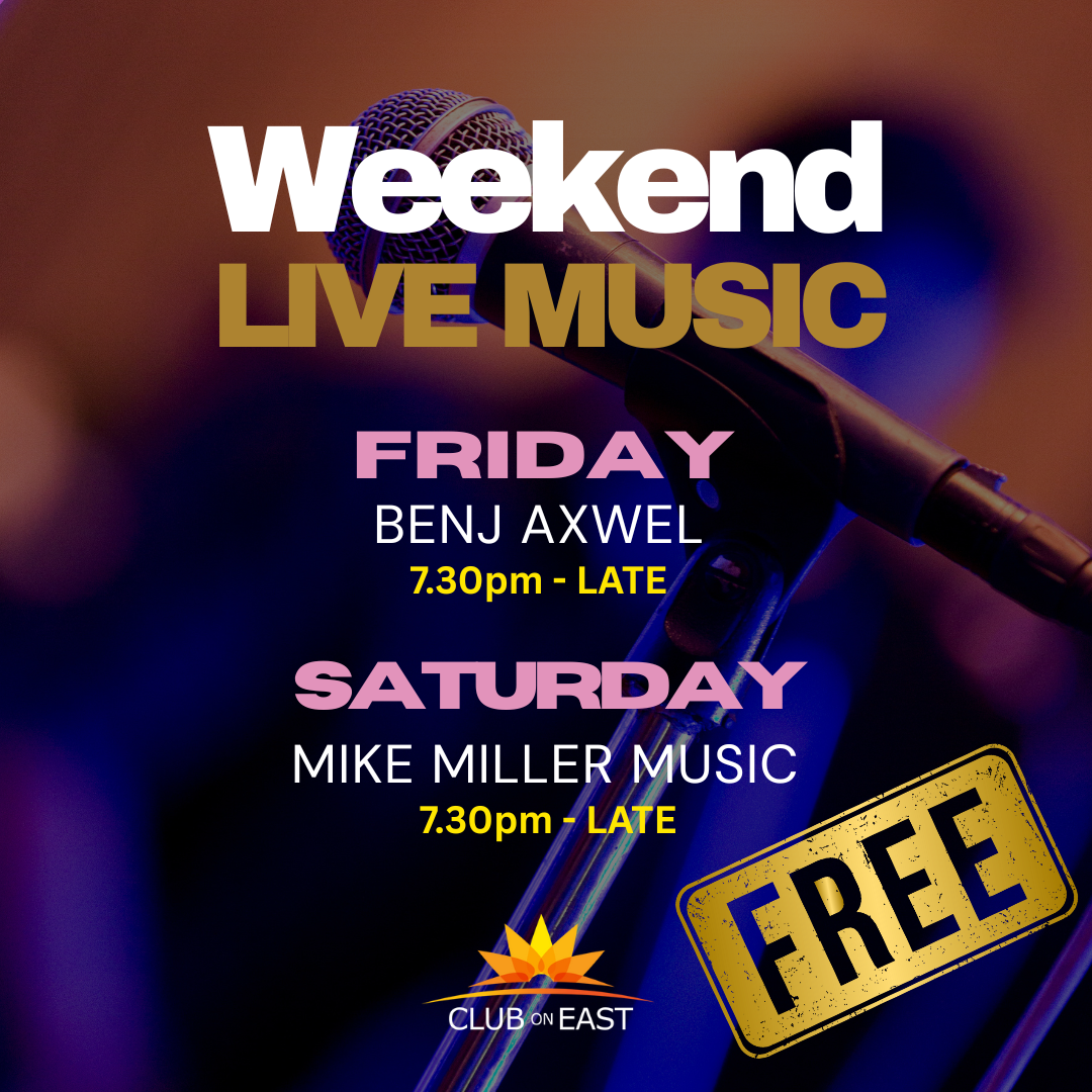 COE Weekend Music Line-up 31 Oct FB Post